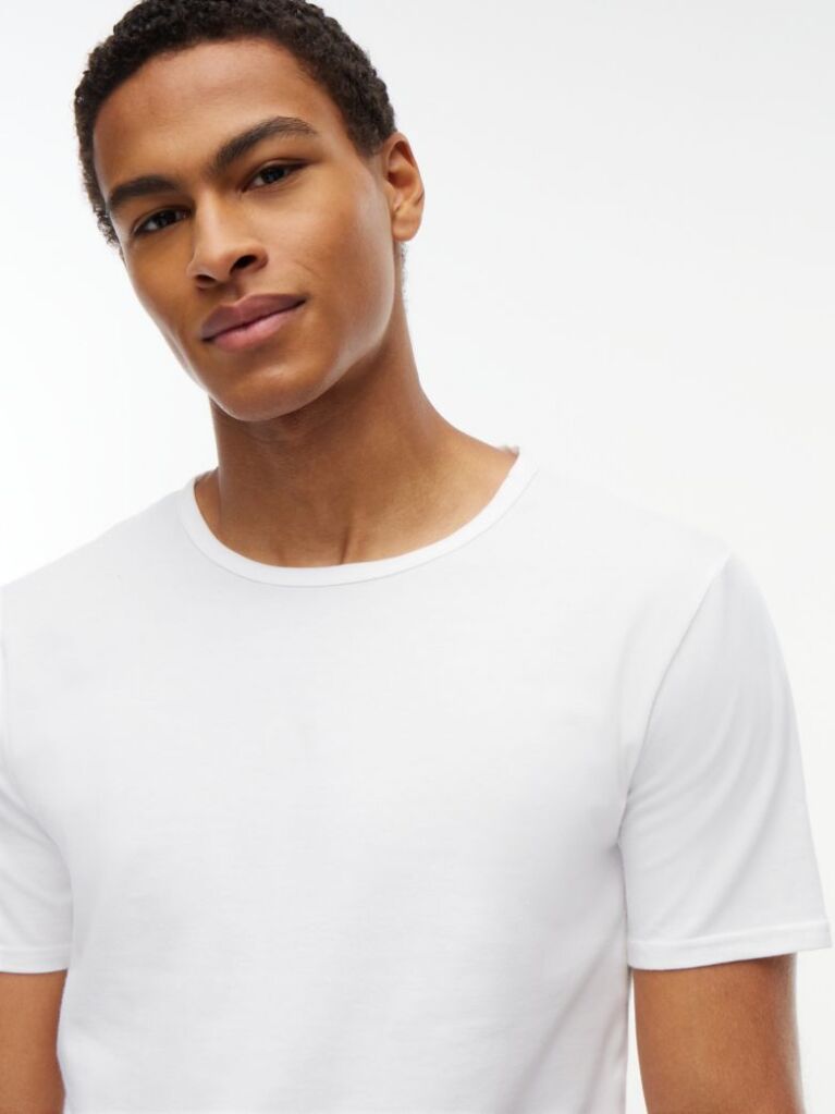 White 3-Pack Premium Essential Lounge T-Shirts  Men