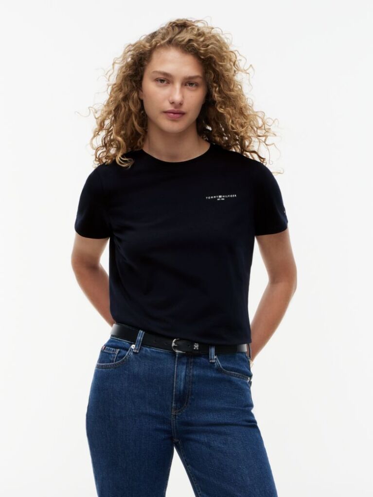 Blue 1985 Collection Crew Neck T-Shirt  Women