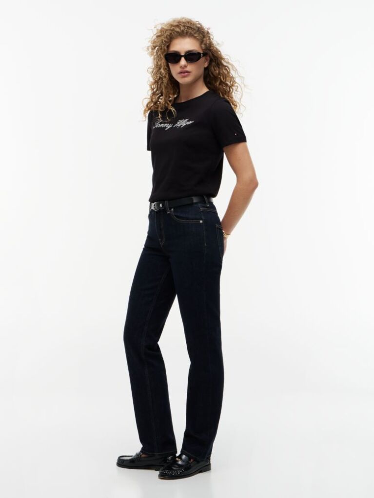 Black Logo T-Shirt  Women