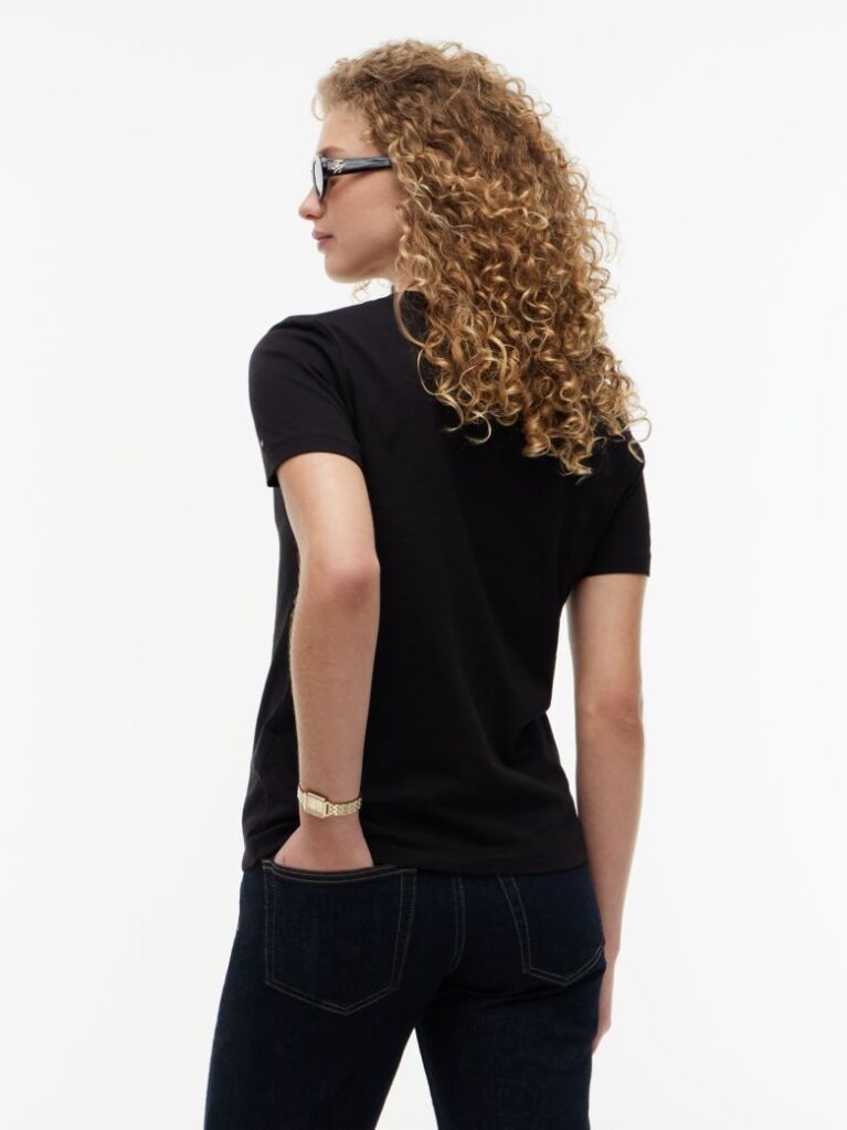 Black Logo T-Shirt  Women