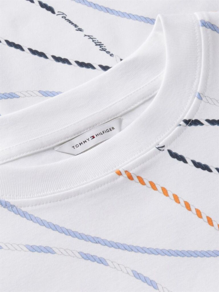 Multi Boxy T-Shirt Με Πλέξη Interlock  Γυναίκες