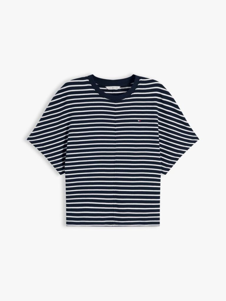 Multi Batwing Sleeve Crew Neck T-Shirt  Women