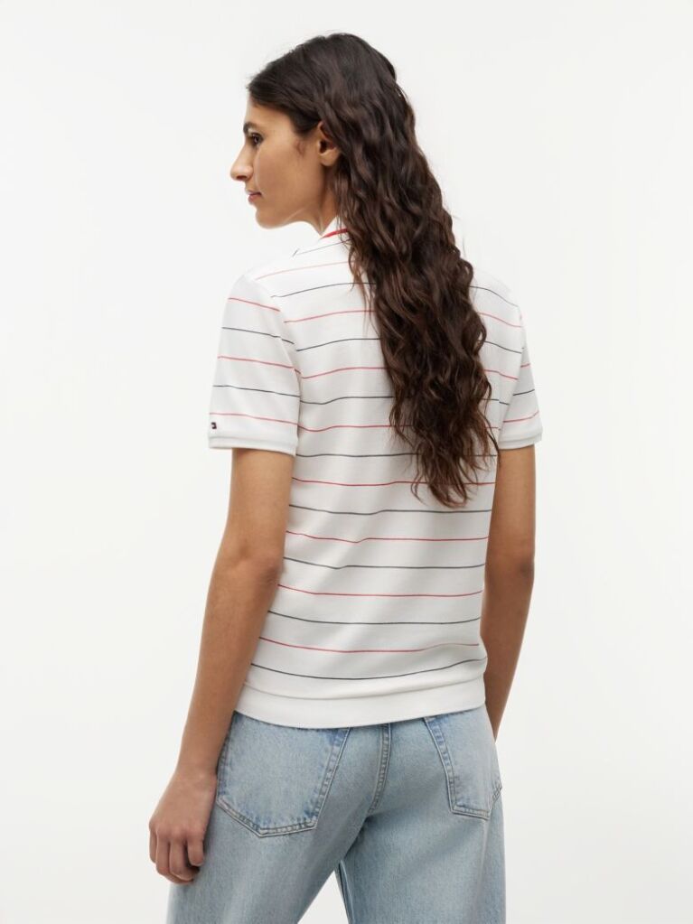 Multi Regular Fit Pique Henley Polo Shirt  Women