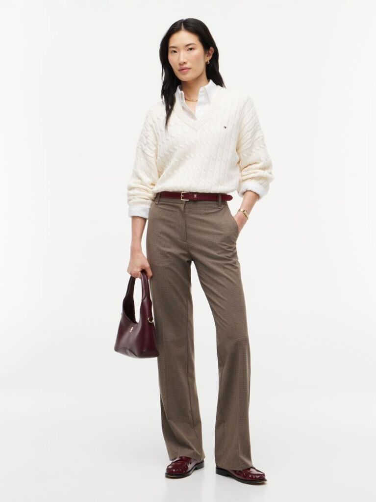 Multi Travel Slim Bootcut Trousers  Women