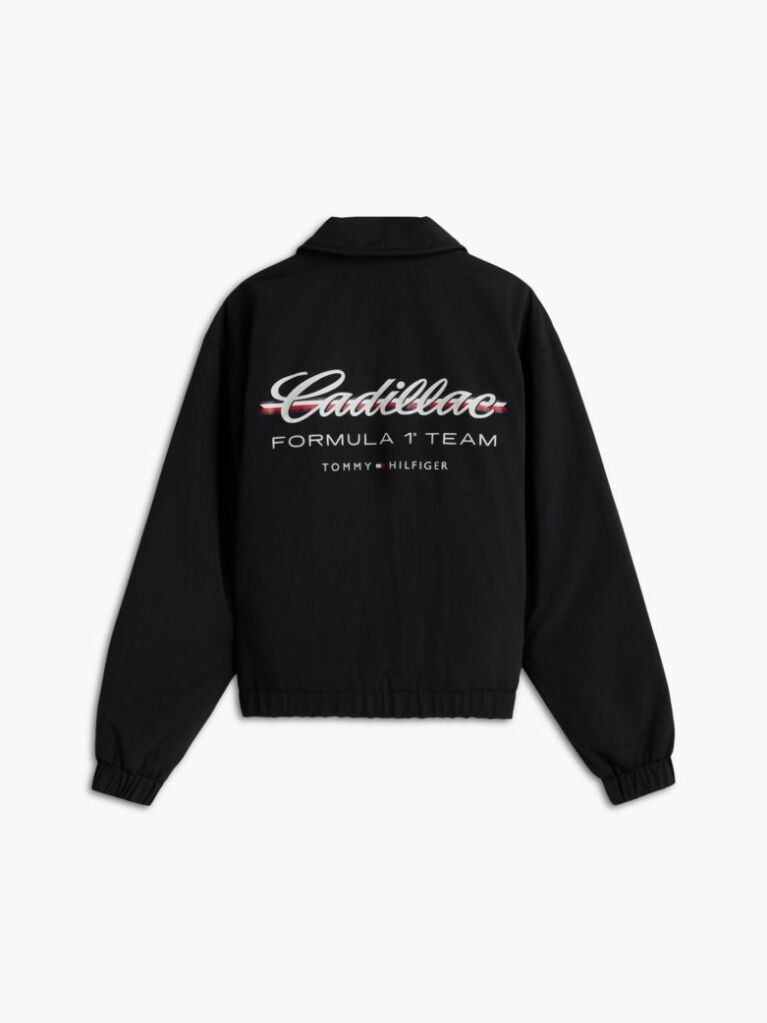 Black TH x Cadillac Formula 1® Team Logo Coach Jacket  Women
