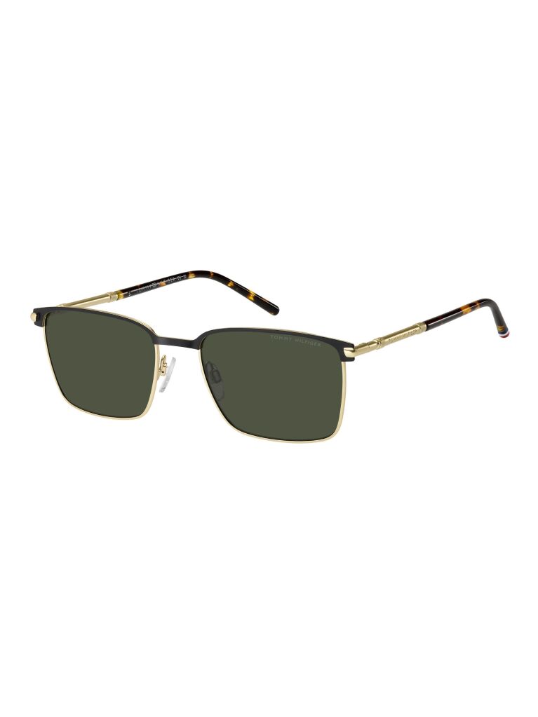 Multi Modern Preppy Square Sunglasses  Men