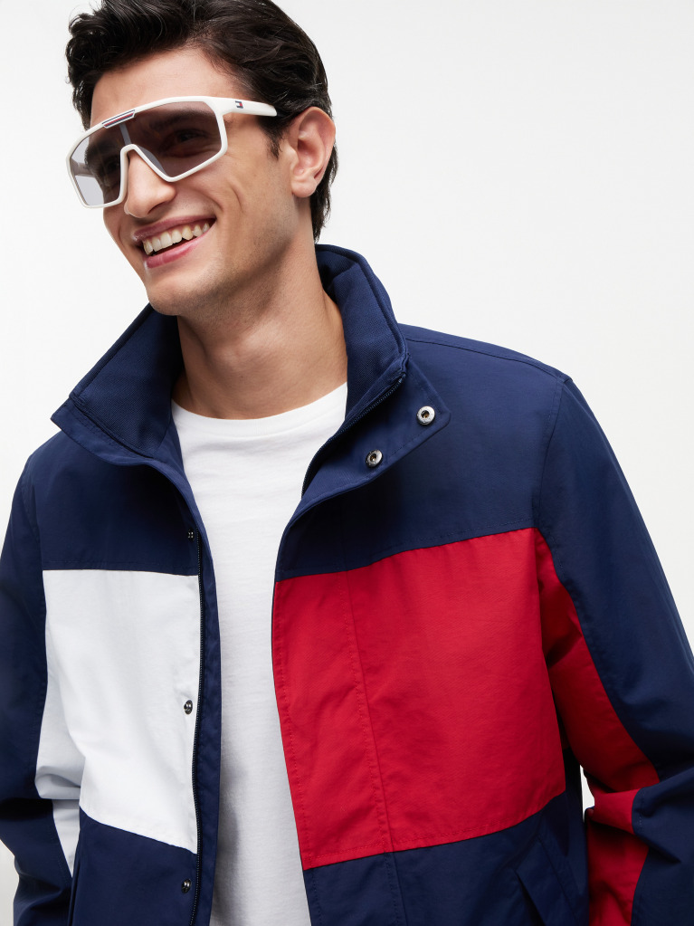 White Signature Mask Sunglasses  Men