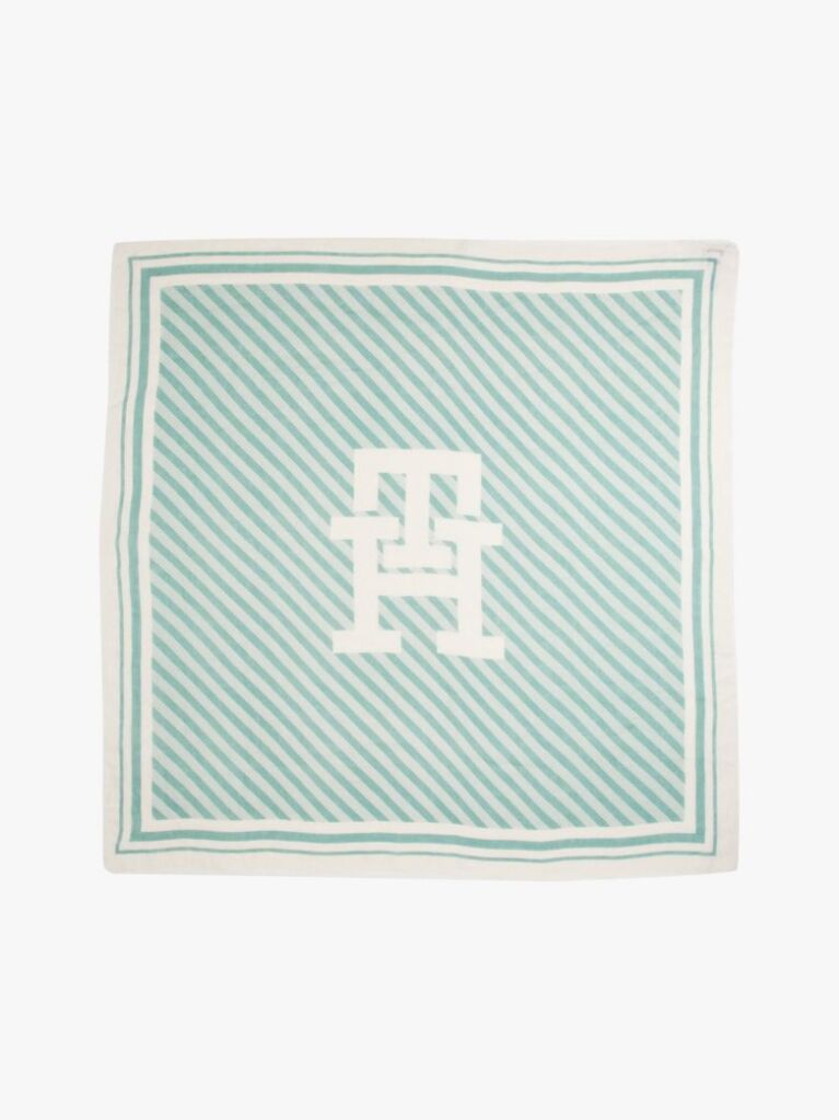 Multi Linen Square Scarf  Women