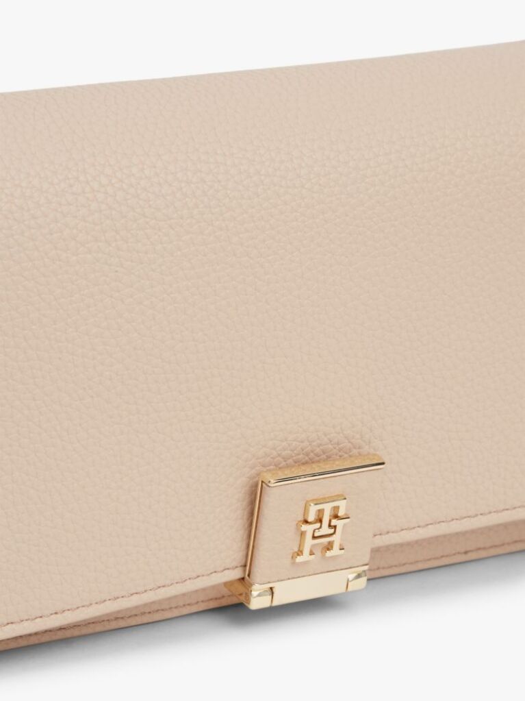 Beige TH Monogram Crossbody Bag  Women