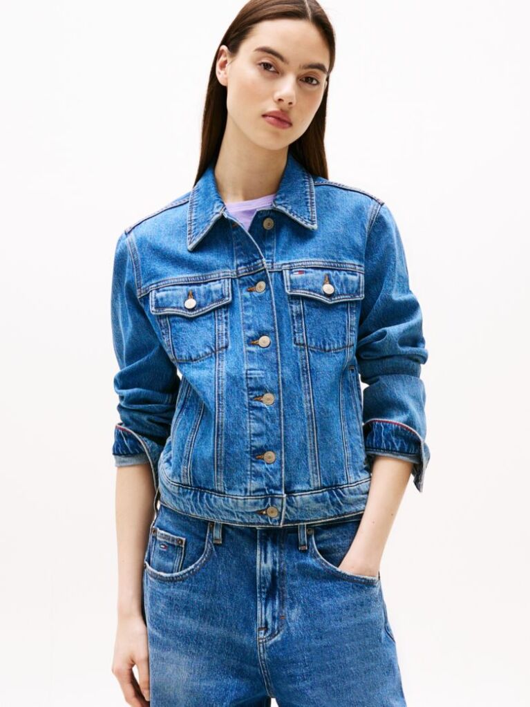 Denim Trucker Τζάκετ  Γυναίκες