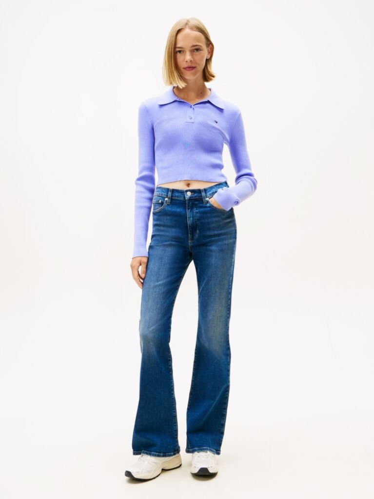 Denim Sylvia Ψηλόμεσο Skinny Τζιν Καμπάνα  Γυναίκες