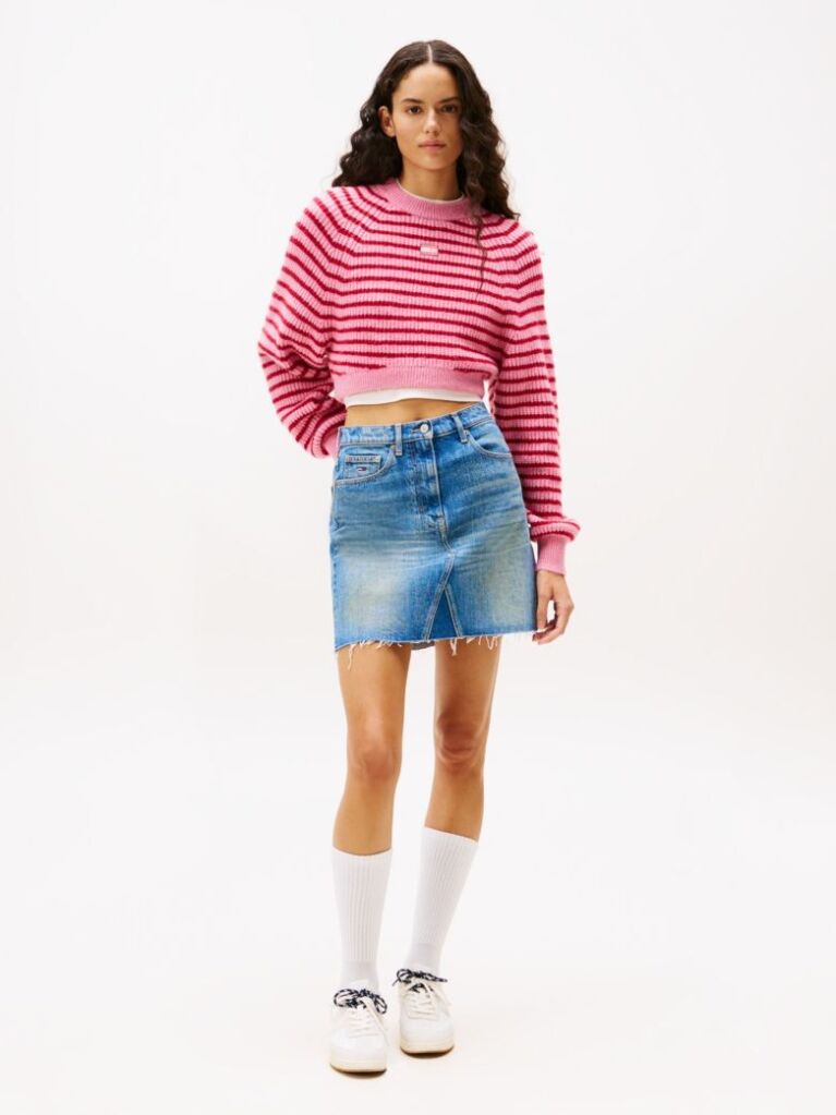 Denim Mom Skirt  Women