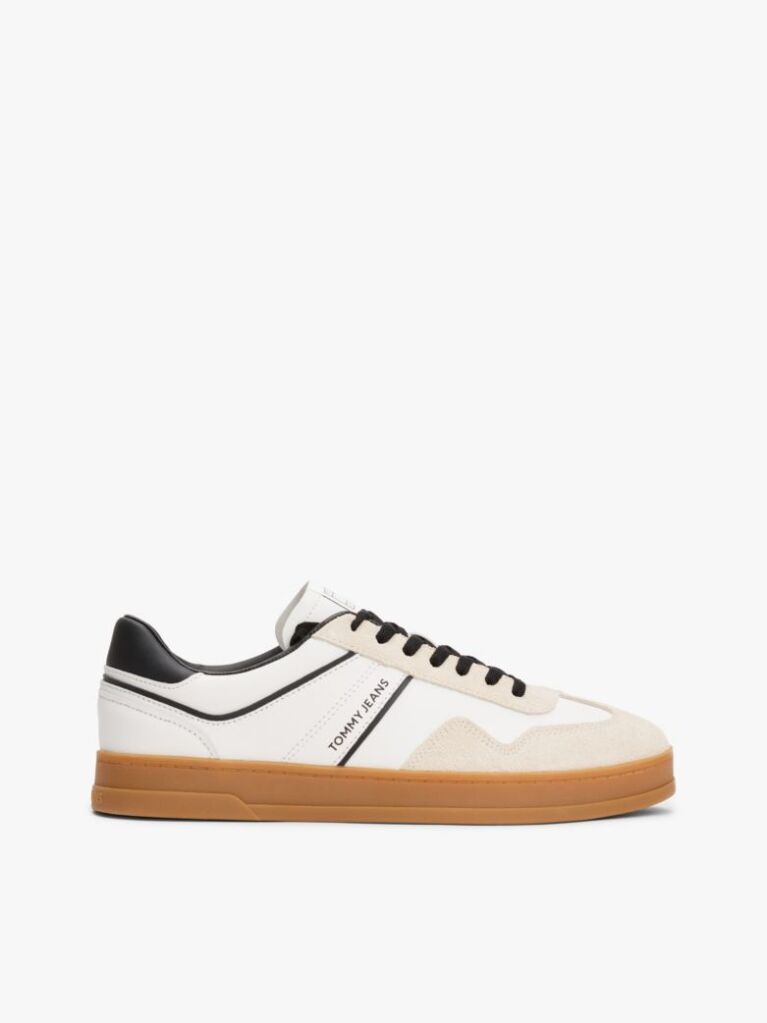 Multi The Greenwich Mixed Texture Trainers  Men