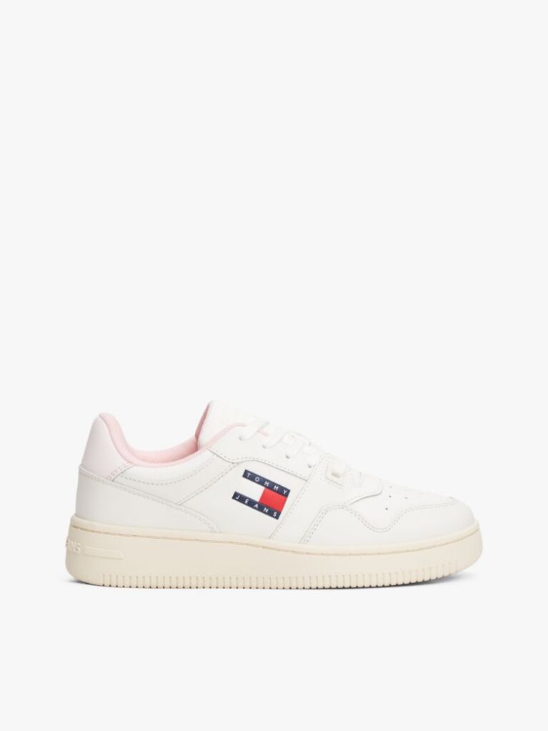 Ροζ Essential Ρετρό Δερμάτινα Sneakers Basketball  Γυναίκες