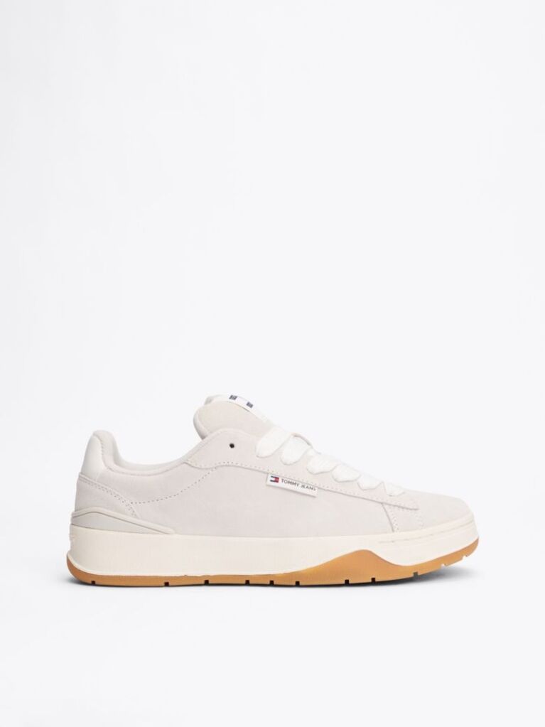 Grey Suede Lace-Up Trainers  Women