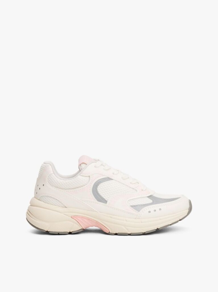 Ροζ Archive Chunky Sneakers Με Μίξη Υφών  Γυναίκες