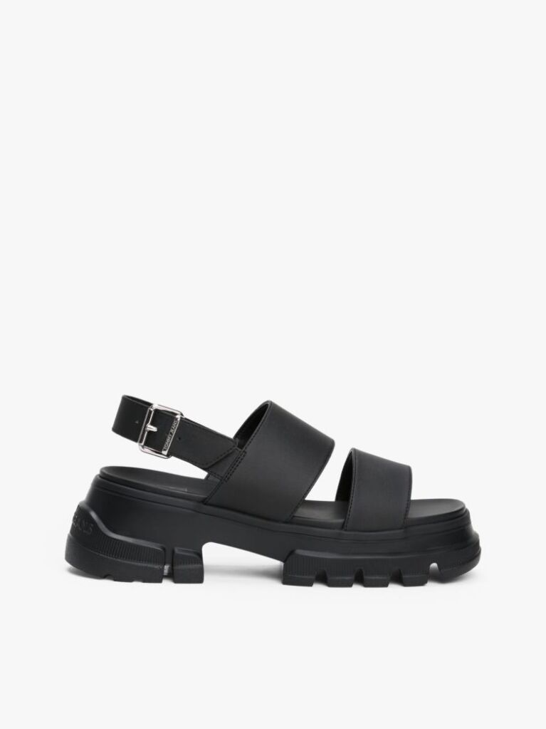 Μαύρο Chunky Σανδάλια  Γυναίκες