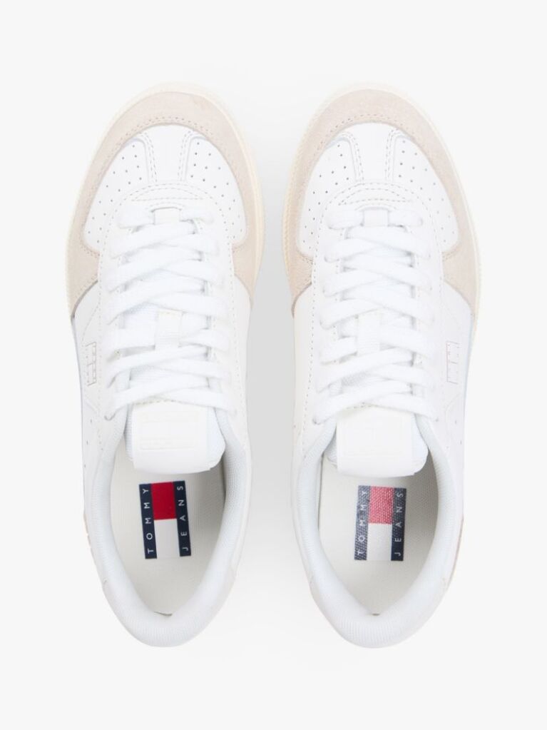 Multi The Greenwich Logo Leather Trainers  Women