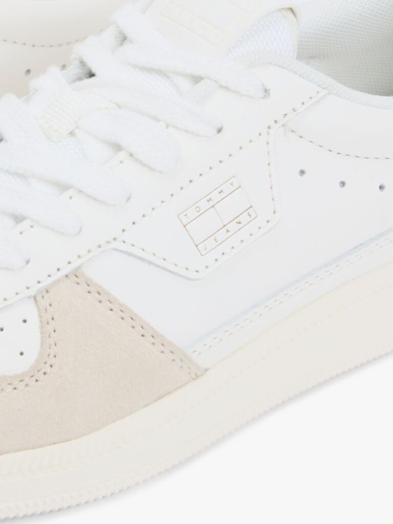 Multi The Greenwich Logo Leather Trainers  Women