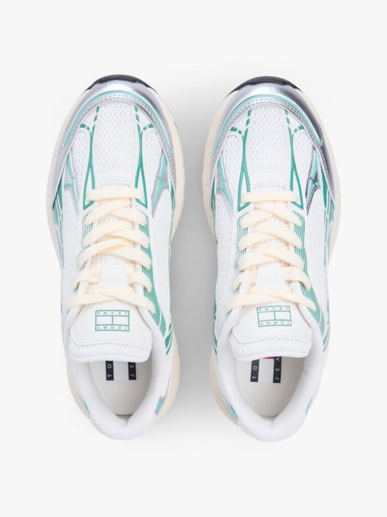 Multi Mesh 3D Midsole Archive Runner Trainers  Women