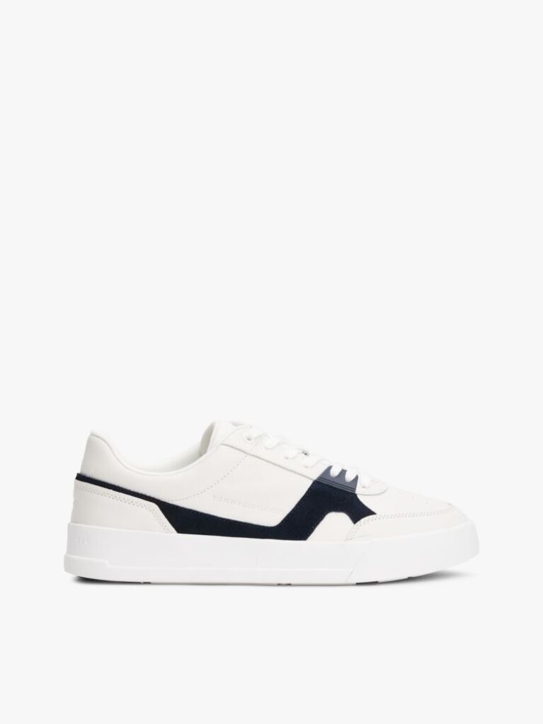 Multi Δερμάτινα Sneakers Με Πάνελ Σε Αντίθεση  Άνδρες