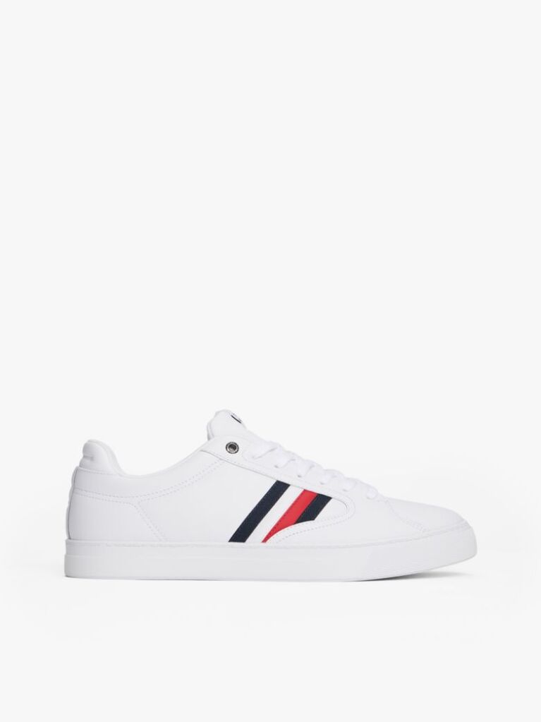 Άσπρο Sneakers Με Icon Signature Ρίγα  Άνδρες