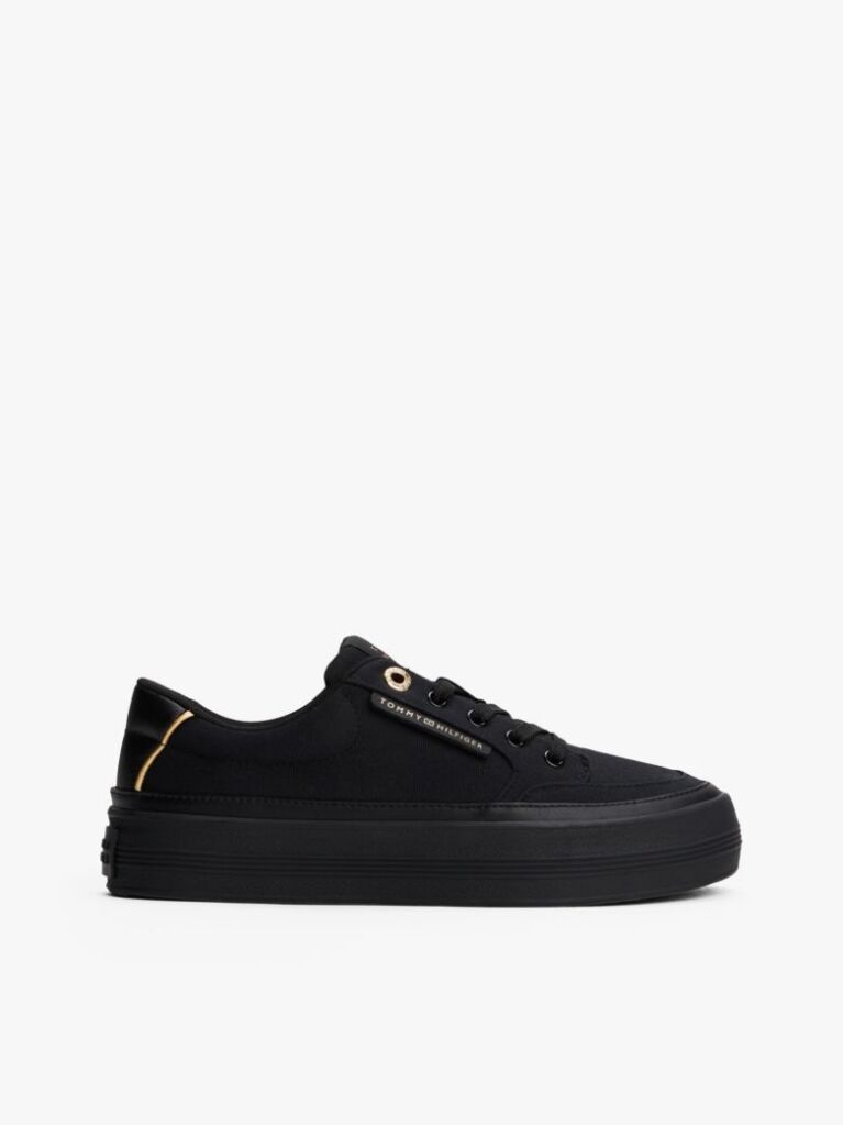 Μαύρο Sneakers Με Φινίρισμα Σε Αντίθεση  Γυναίκες