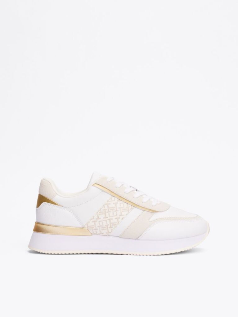 Multi TH Monogram Sneakers Με Μεταλιζέ Λεπτομέρεια  Γυναίκες