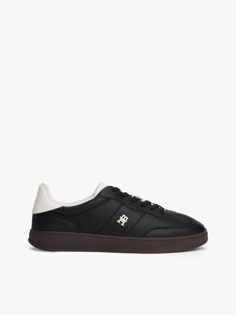 Μαύρο Heritage Δερμάτινα Sneakers  Γυναίκες