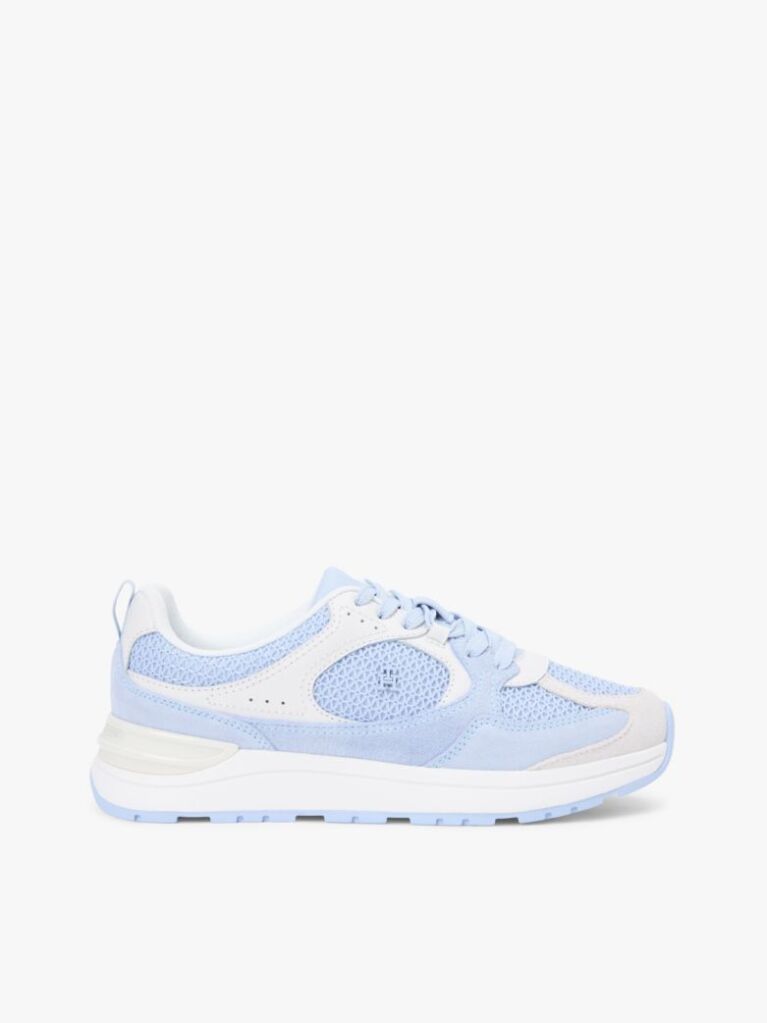 Multi Tonal Sneakers Με Μίξη Υφών Και Μονόγραμμα TH  Γυναίκες