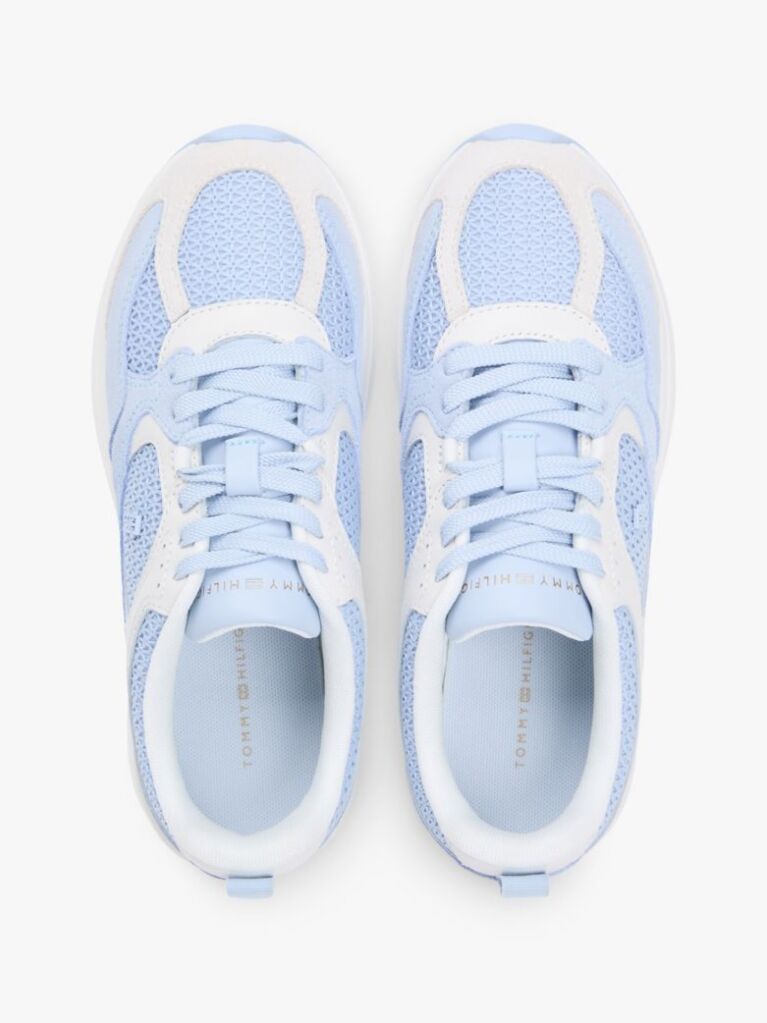 Multi Tonal Sneakers Με Μίξη Υφών Και Μονόγραμμα TH  Γυναίκες