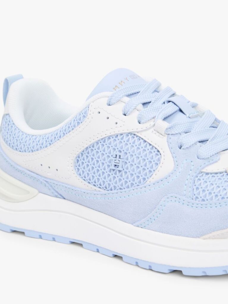 Multi Tonal Sneakers Με Μίξη Υφών Και Μονόγραμμα TH  Γυναίκες