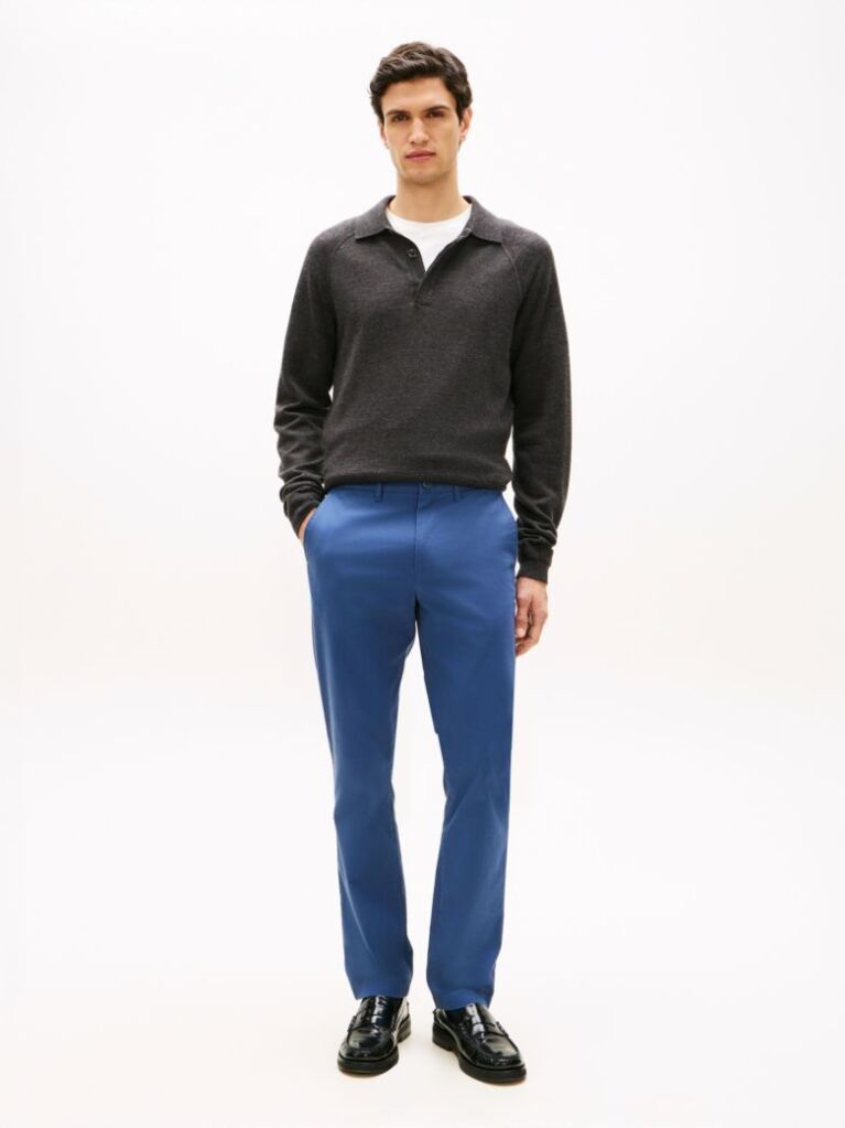 Blue 1985 Collection Denton Fitted Chinos  Men