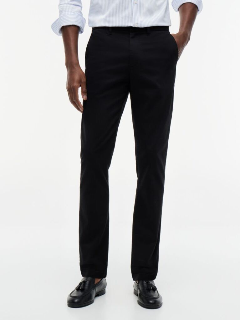 Black Bleecker Slim Chinos  Men