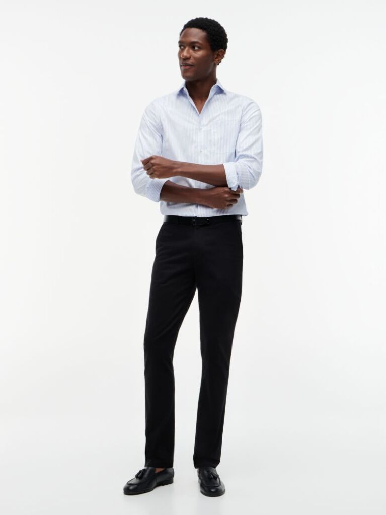 Black Bleecker Slim Chinos  Men