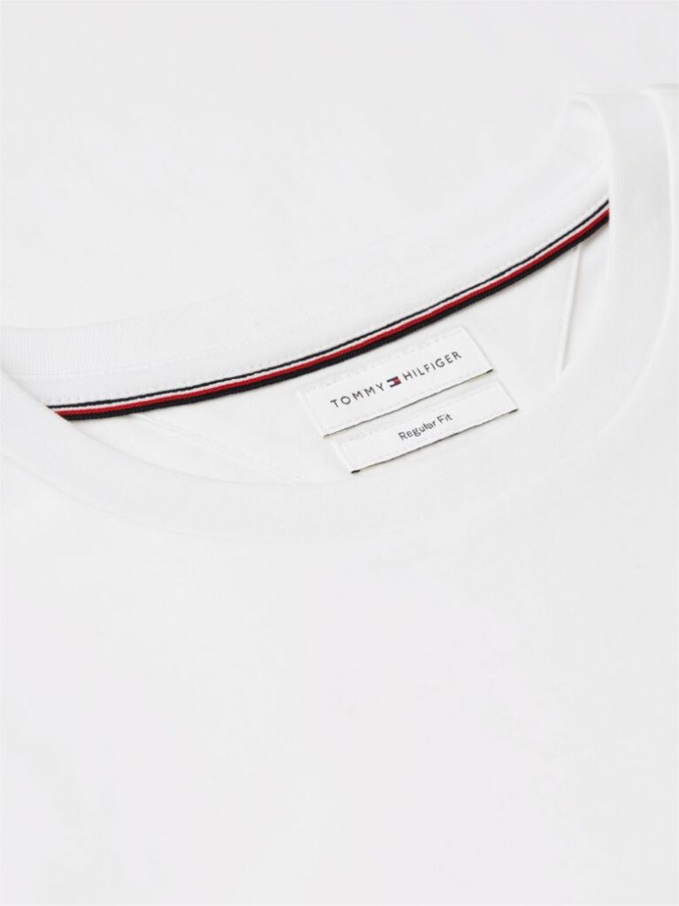 White Interlock Knit T-Shirt  Men