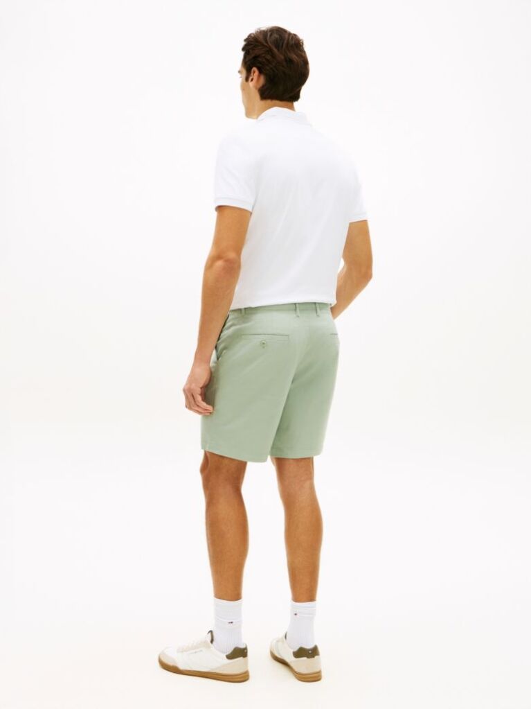 Grey Dover Twill Chino Bermuda Shorts  Men