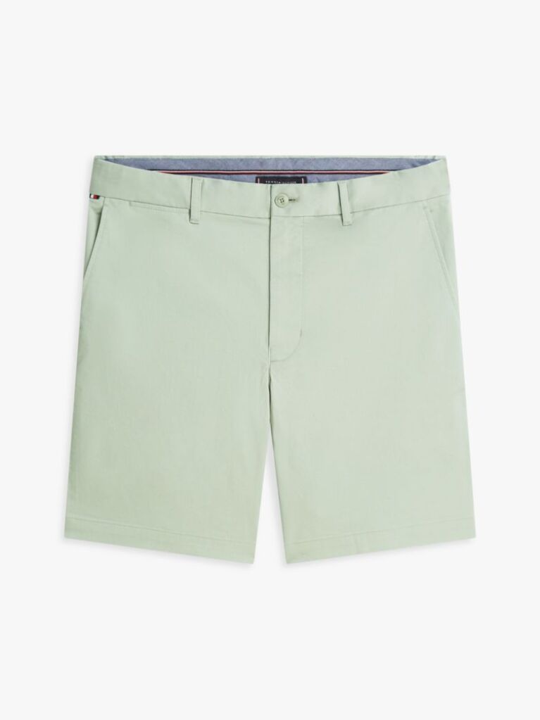 Grey Dover Twill Chino Bermuda Shorts  Men