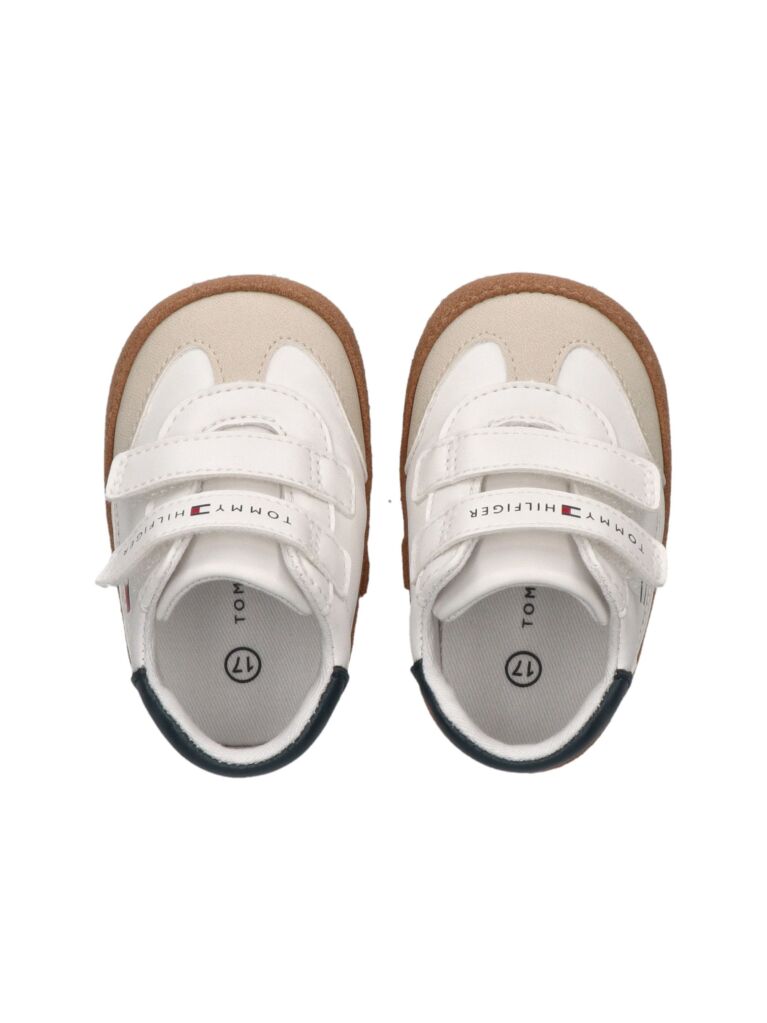 Multi Flag Hook And Loop Sneakers  Boys