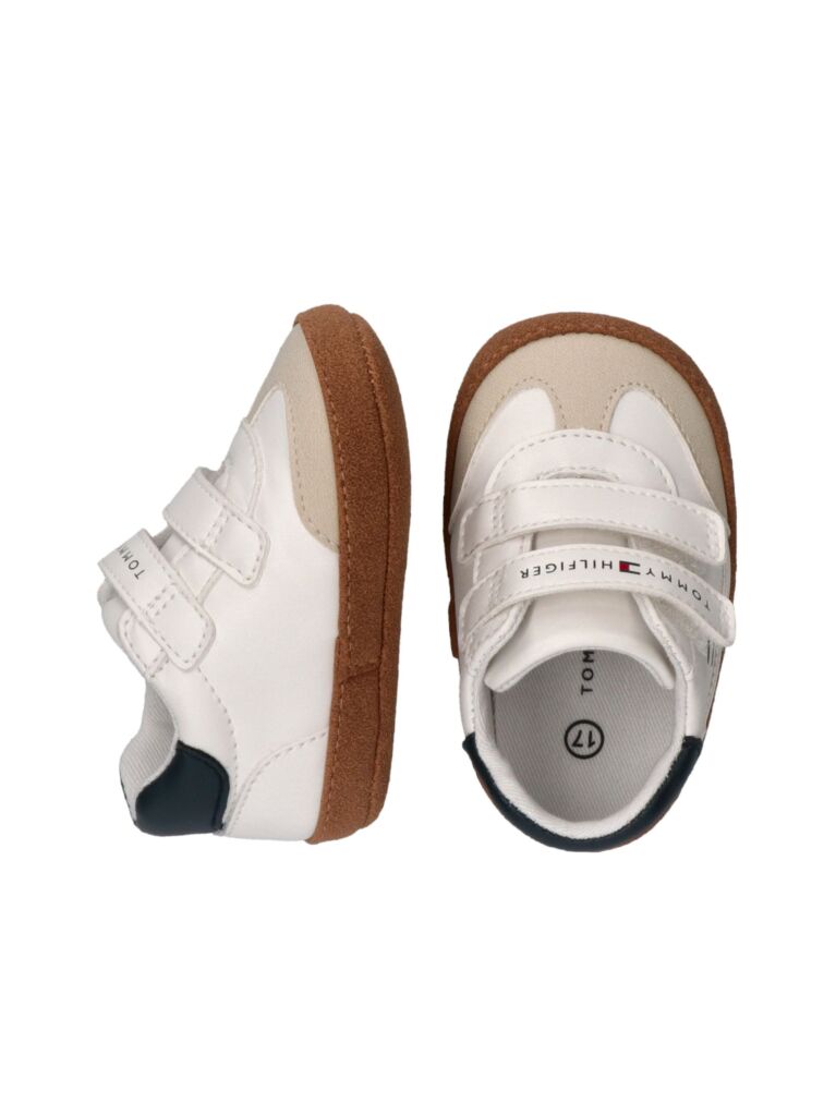 Multi Flag Hook And Loop Sneakers  Boys