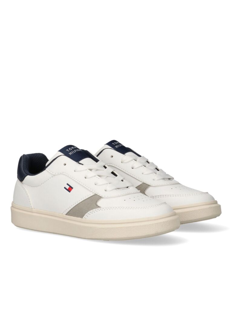 Multi Flag Mixed Texture Sneakers  Kids Unisex