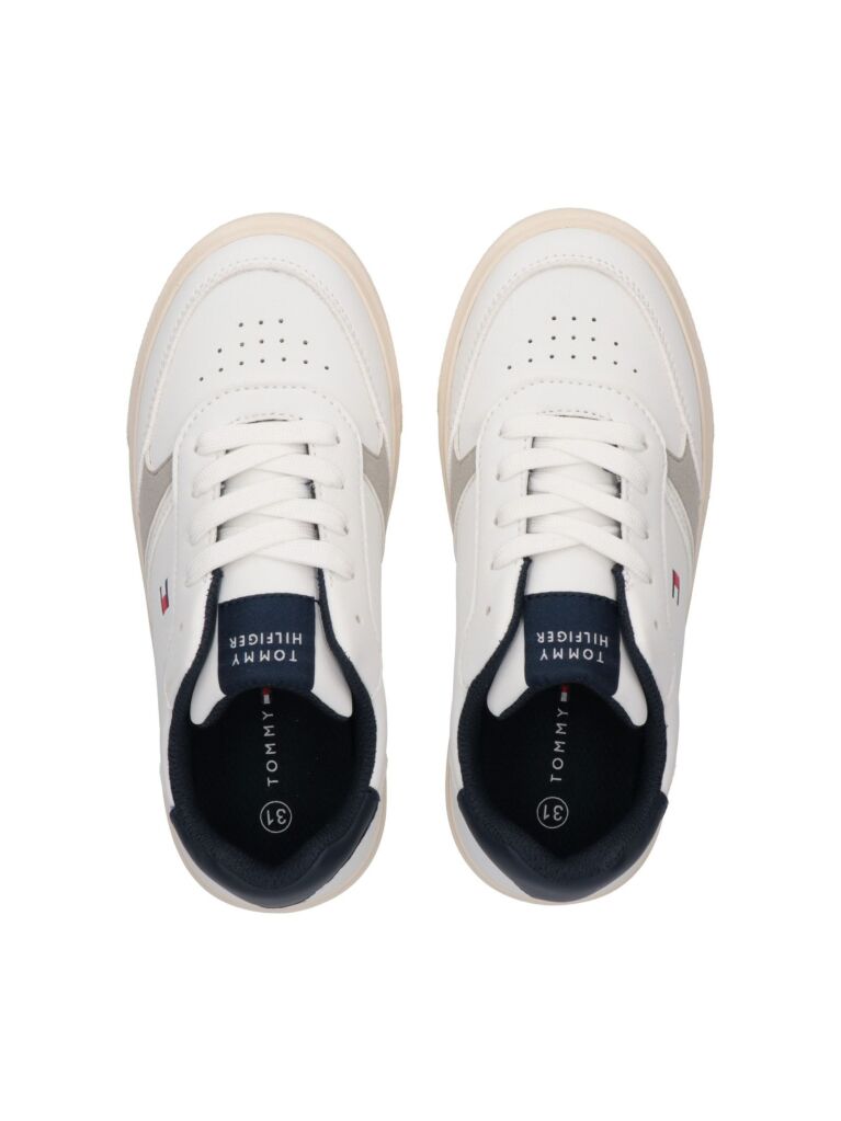 Multi Flag Mixed Texture Sneakers  Kids Unisex