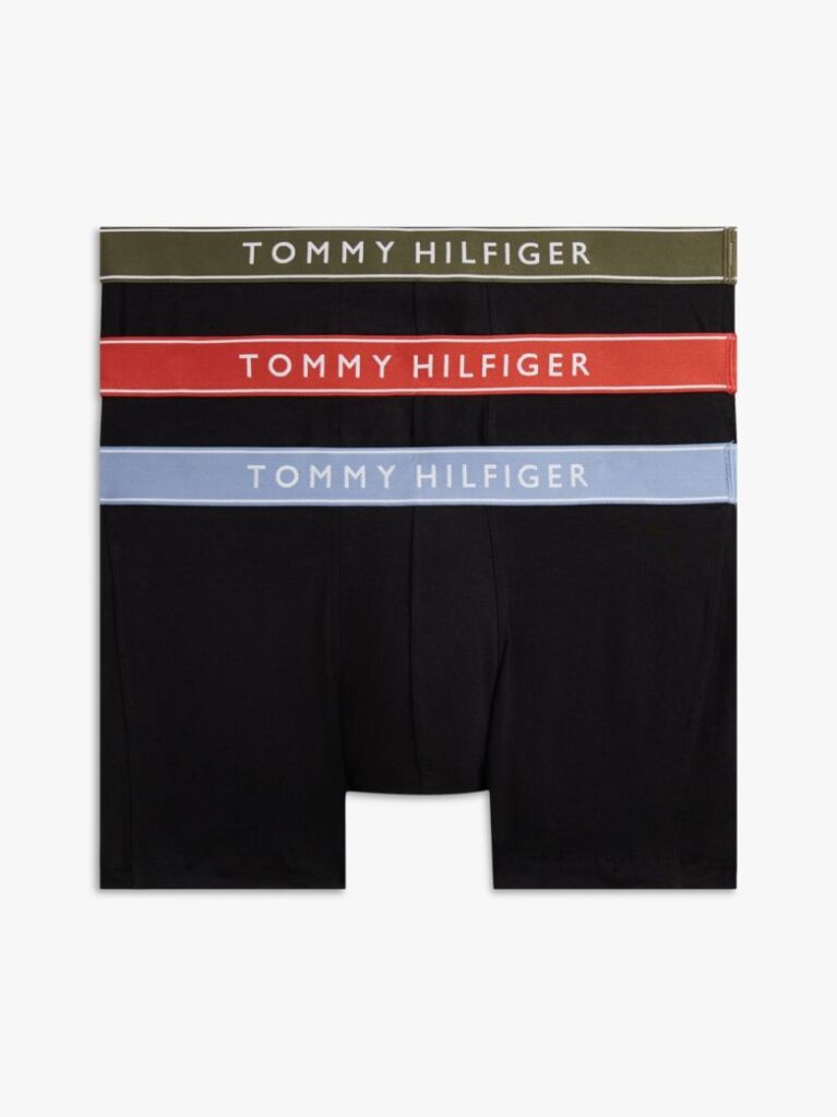 Multi 3-Pack Essential Logo Waistband Trunks  Men