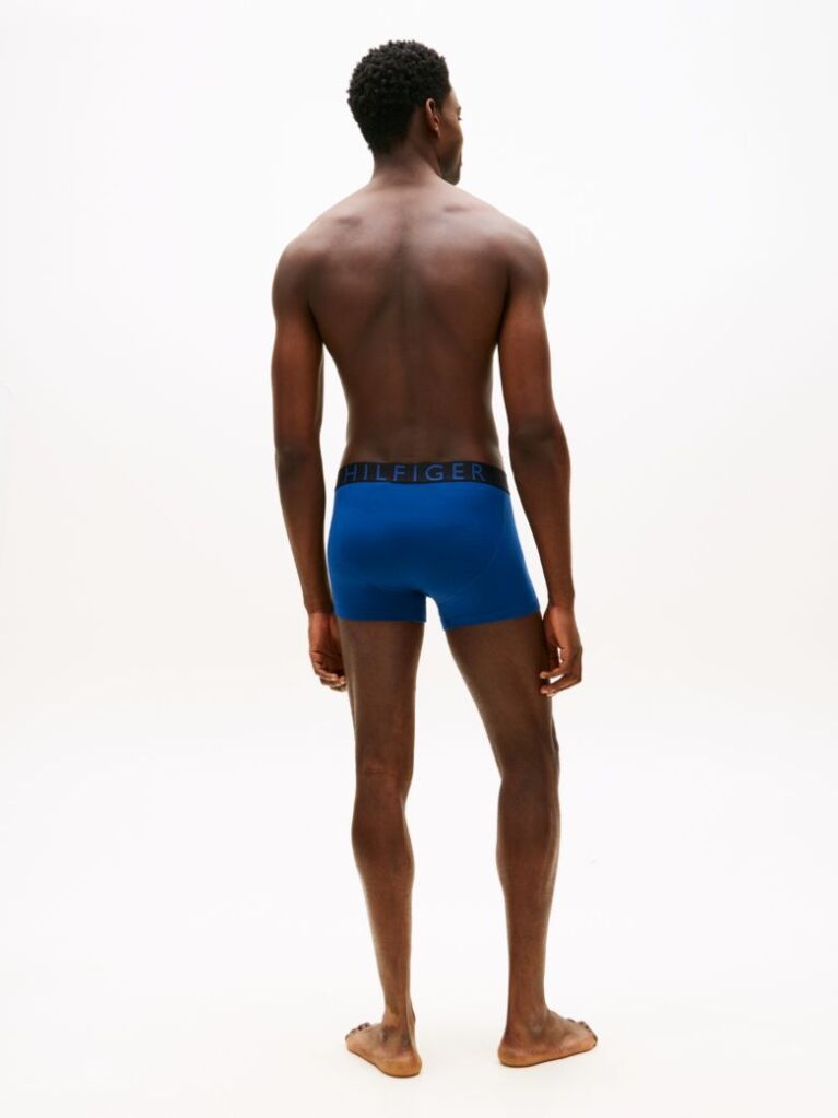 Multi 3-Pack Logo Waistband Trunks  Men