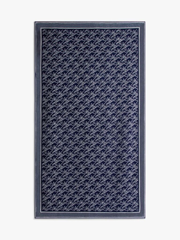 Μπλε Essential Πετσέτα Θαλάσσης Με Νηματοβαφή  Unisex