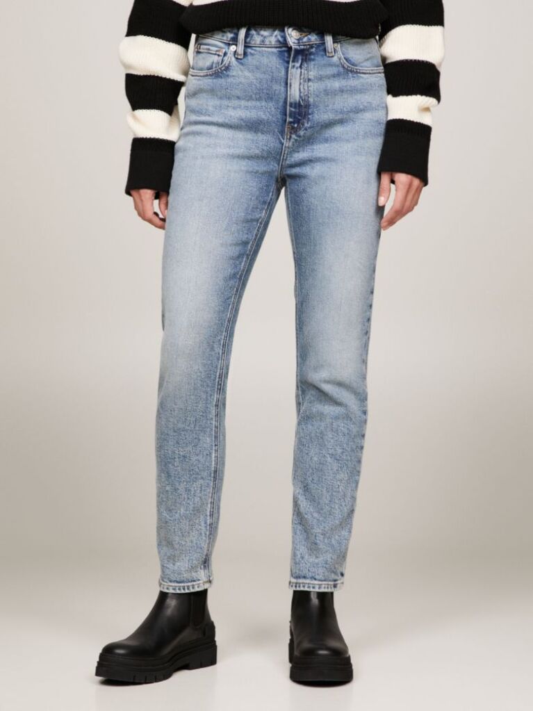 Denim Ψηλόμεσο Slim Τζιν  Γυναίκες