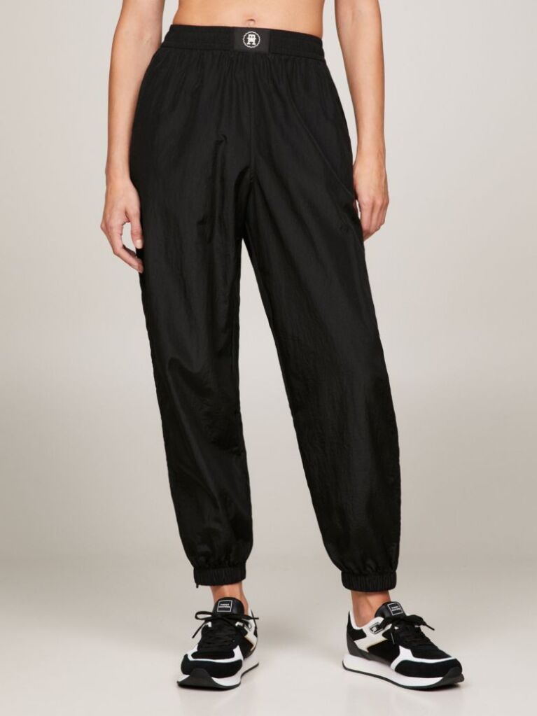 Black Sport TH Monogram Relaxed Fit Joggers  Women