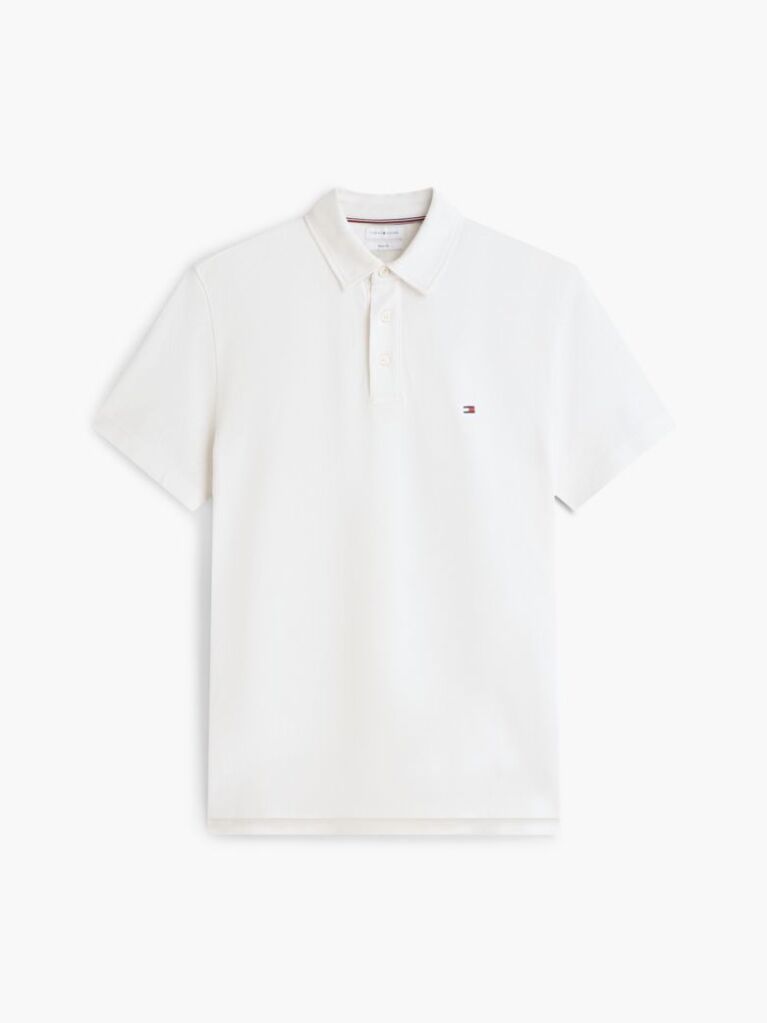 Beige Regular Fit Mesh Jersey Polo Shirt  Men