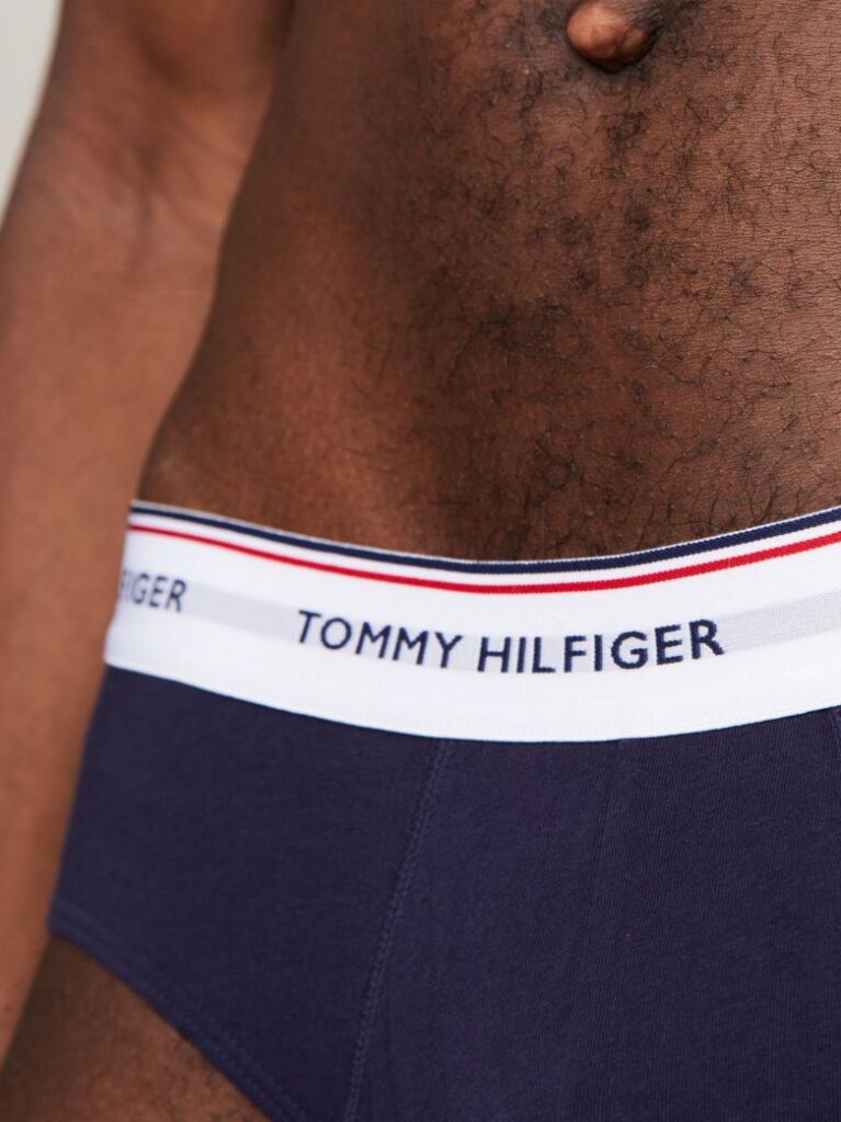 Μπλε Σετ 3 Σλιπ Premium Essential  Άνδρες