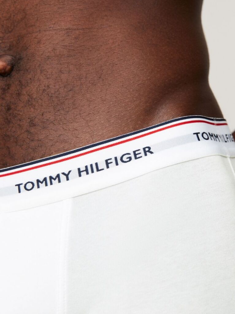White 3-Pack Stretch Cotton Trunks  Men